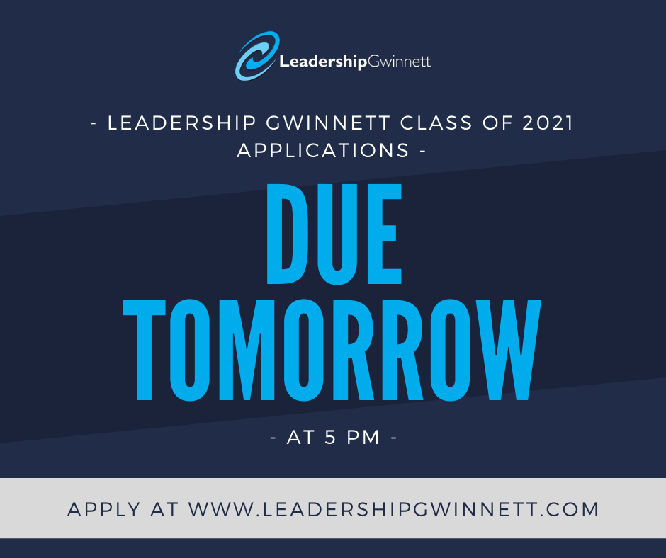 Your friendly reminder that... - Leadership Gwinnett