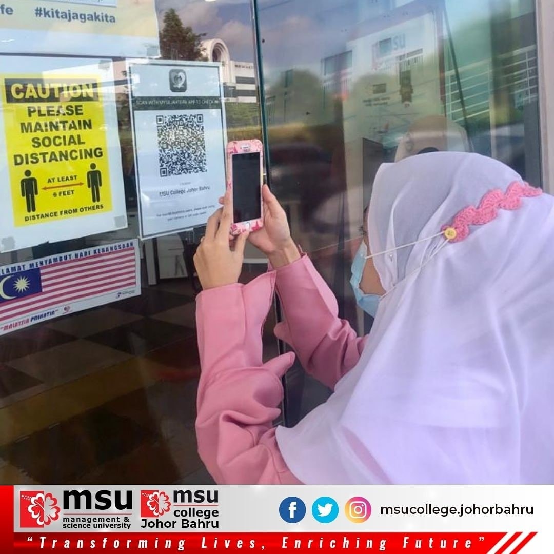 MSU College - Pematuhan S.O.P pencegahan COVID-19 amat dititikberatkan ...