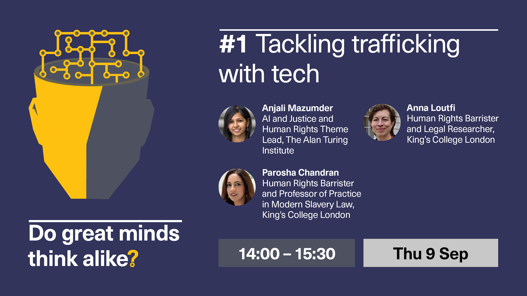 Join us at 14:00 TODAY for our... - The Alan Turing Institute | Facebook