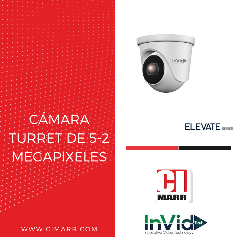 Cimarr - ⚙️ ELEV-C5TXIR28 CÁMARA TURRET DE 5-2 MEGAPIXELES...