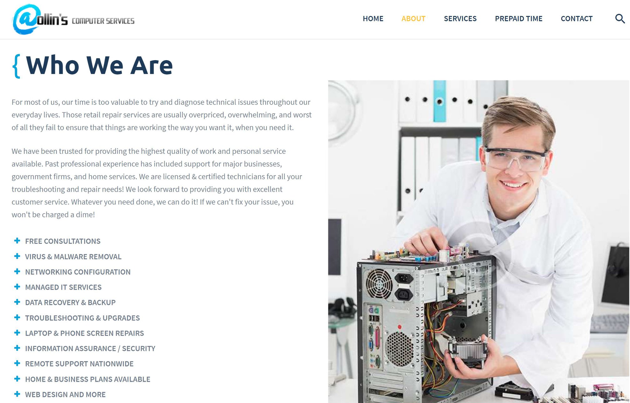 Collin's Computer Services - callcollin.com