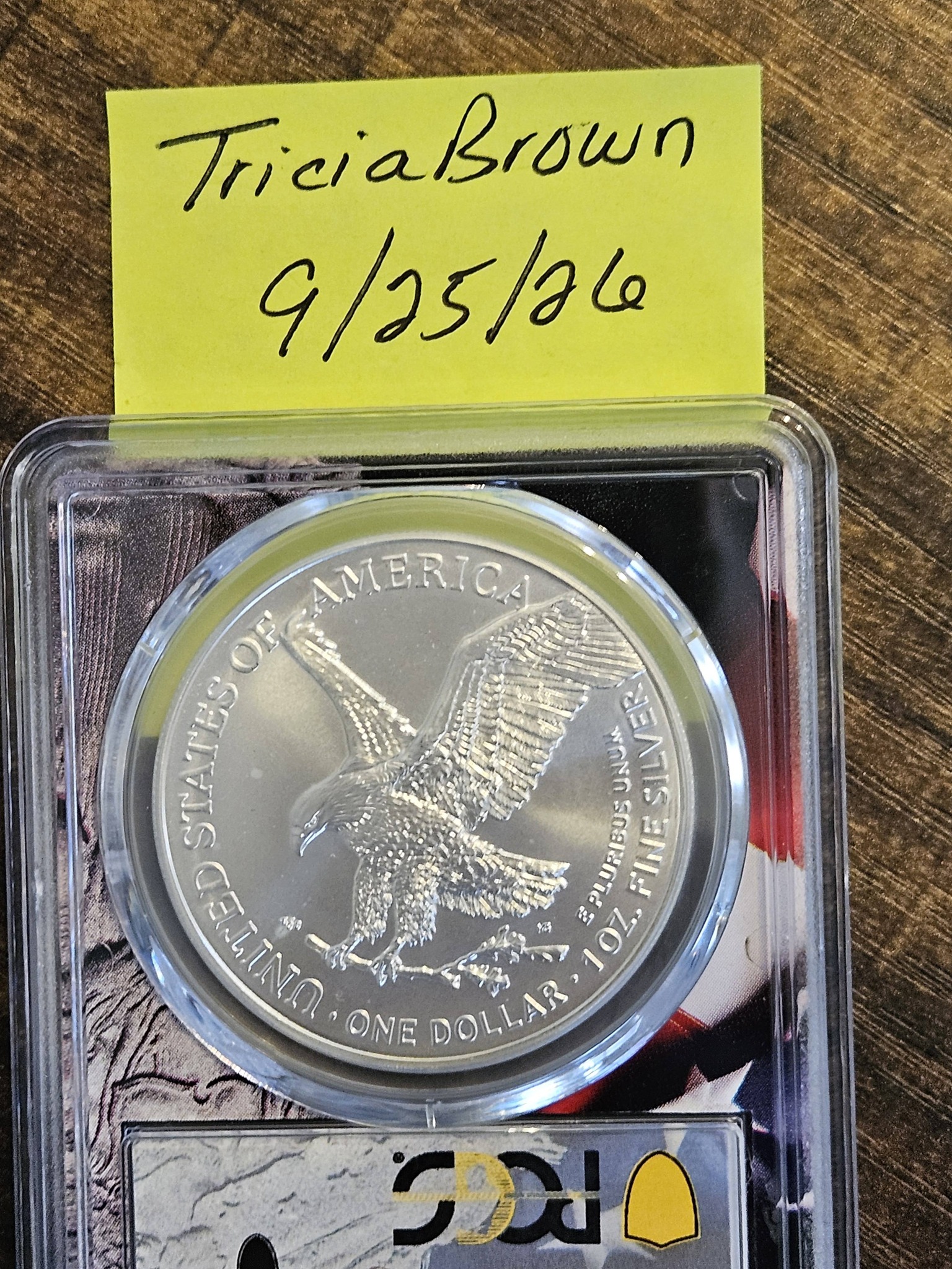 2022 PCGS MS70 Silver Eagle Coin Auction - $1