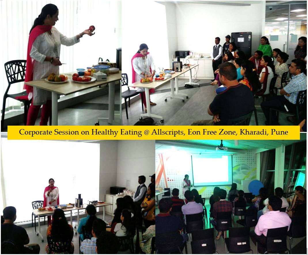 Eat - Wellness session through My Care for Allscripts at EON IT Park ...