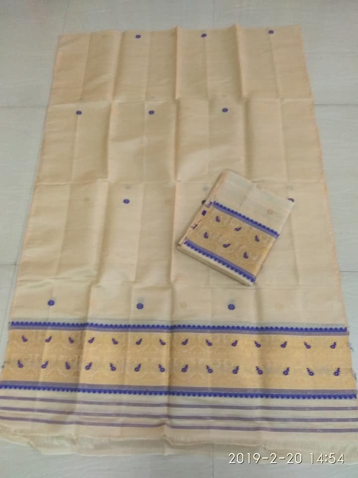 Riha - Assamese Mekhela... - Riha - Assamese Mekhela Sador