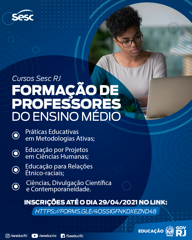 Atenção, docentes! A Seeduc, por meio da Superintendência de ...