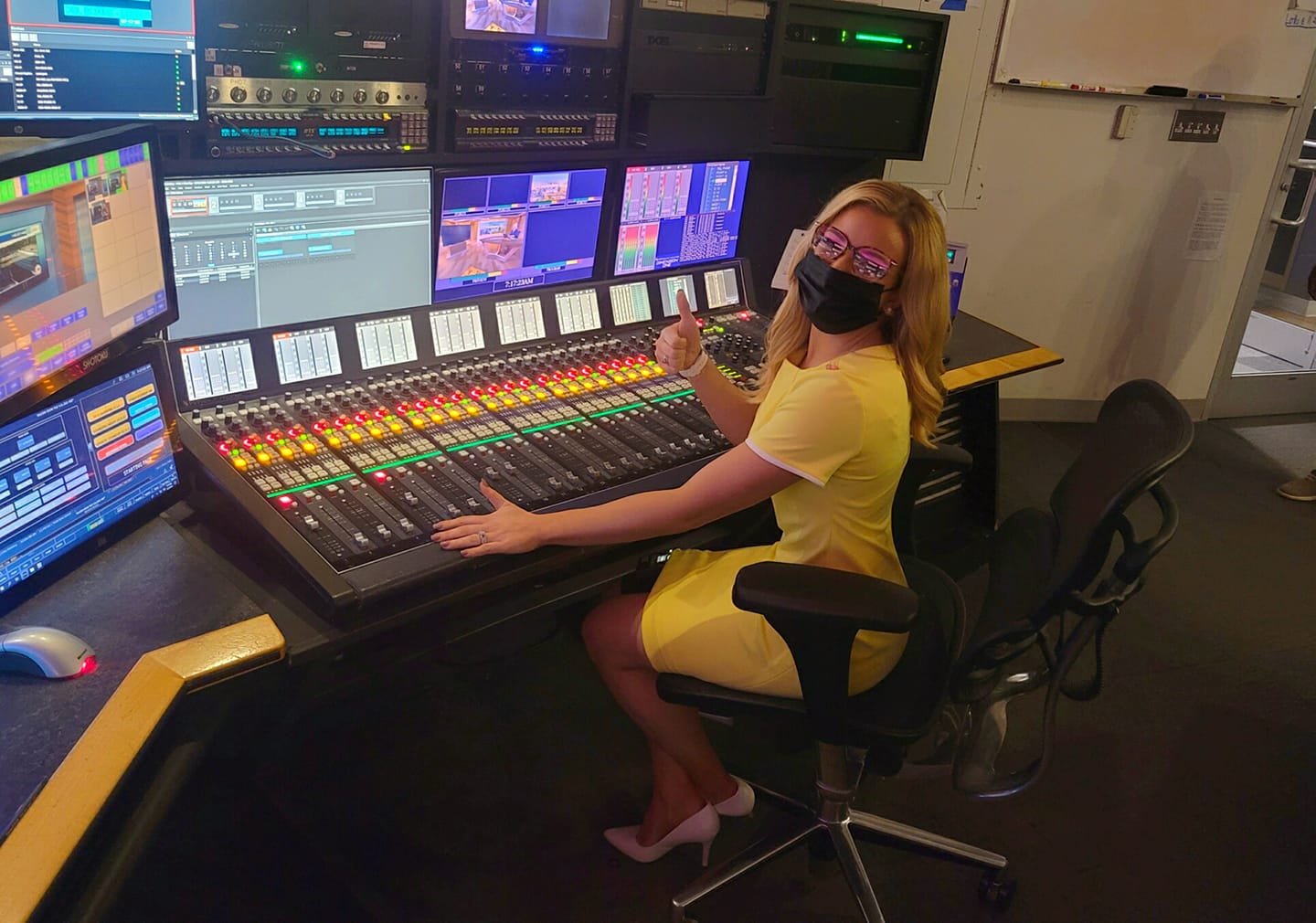 Sarah Rudlang - From anchoring to running the audio board! 🎙 Grateful ...