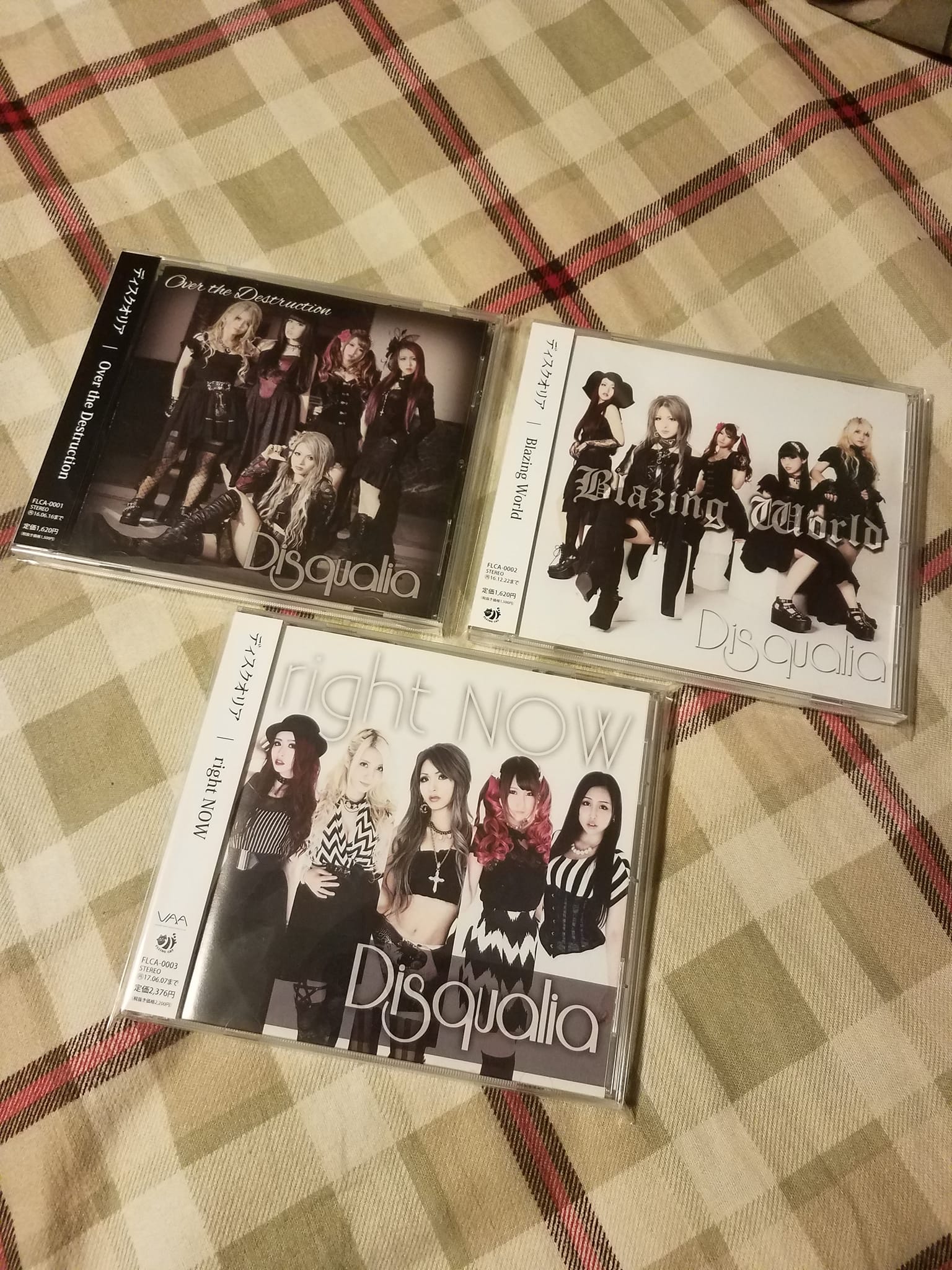 DVD Disqualia Over the Destruction DVD