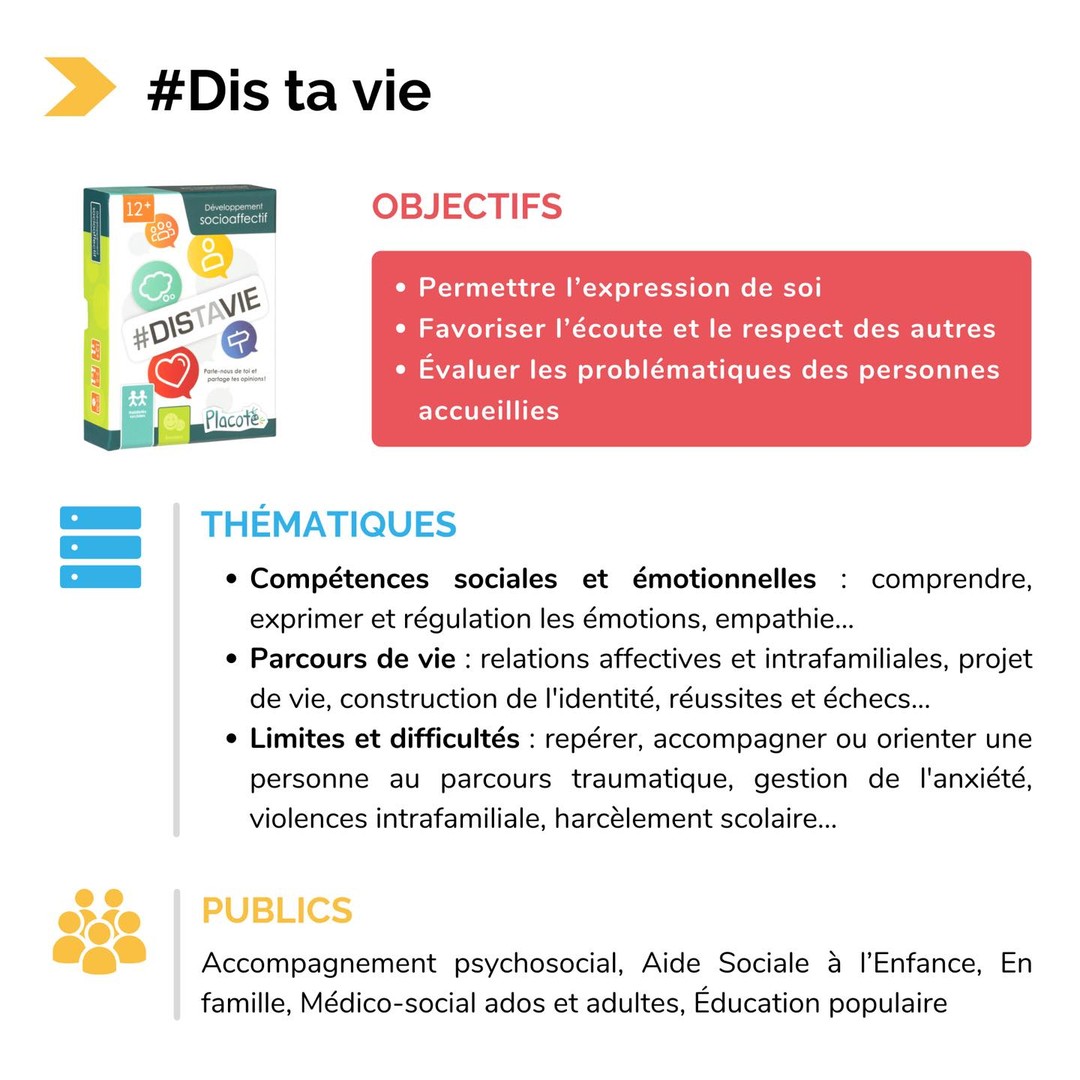 🔴 JEU LUDOPEDAGOGIQUE 🔴 #distavie... - une_educ_chez_vous
