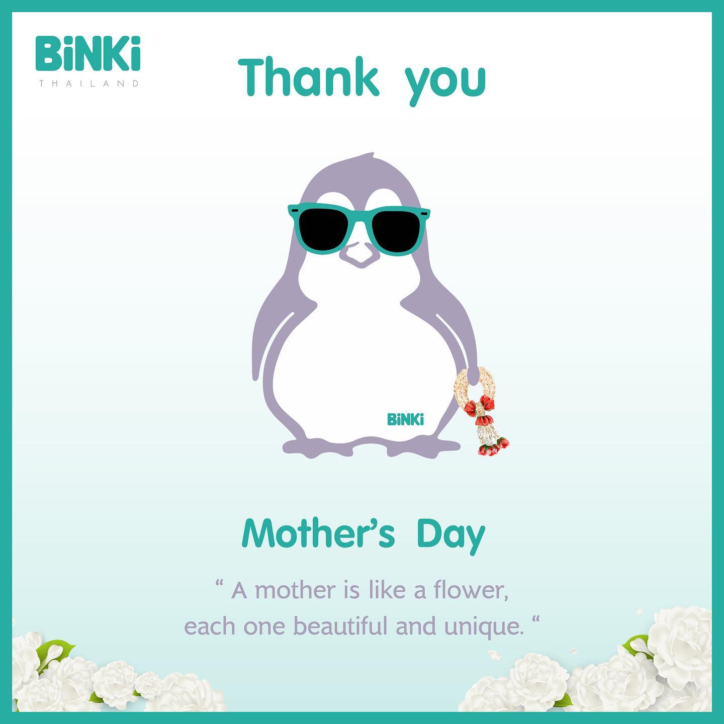 Binki Thailand - “ A mother is like a Flower, each one is... | Facebook