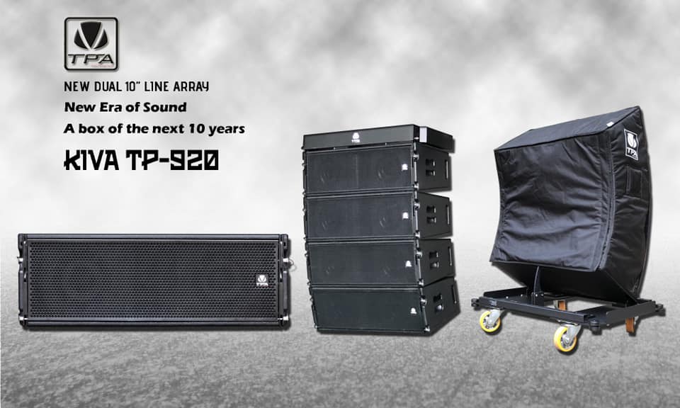 TPA Pro Audio - The new TPA dual 10in line array Kiva... | Facebook