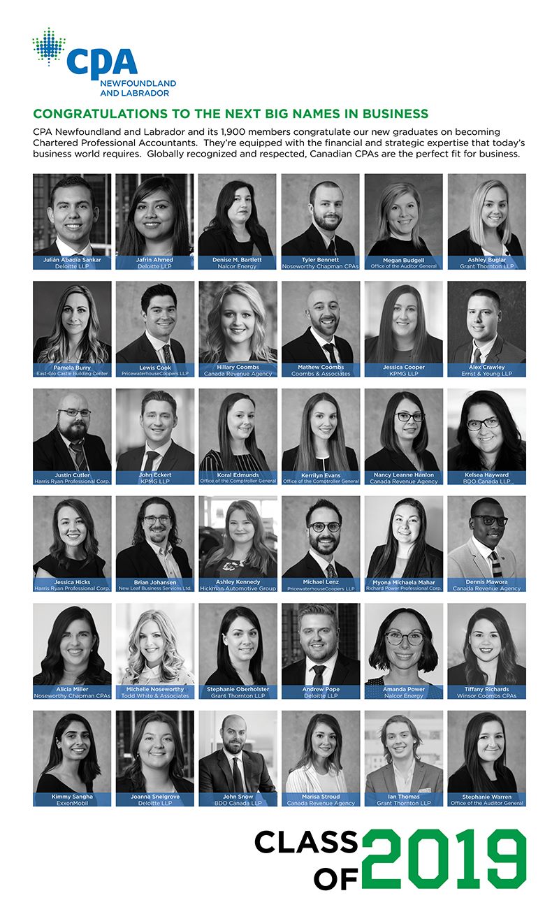 Congratulations to our... - CPA Newfoundland and Labrador