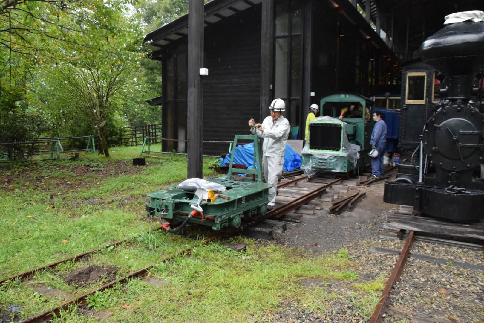 2009年10月4日、「第4回 根利森林鉄道まつり」。 ホイットカム社製