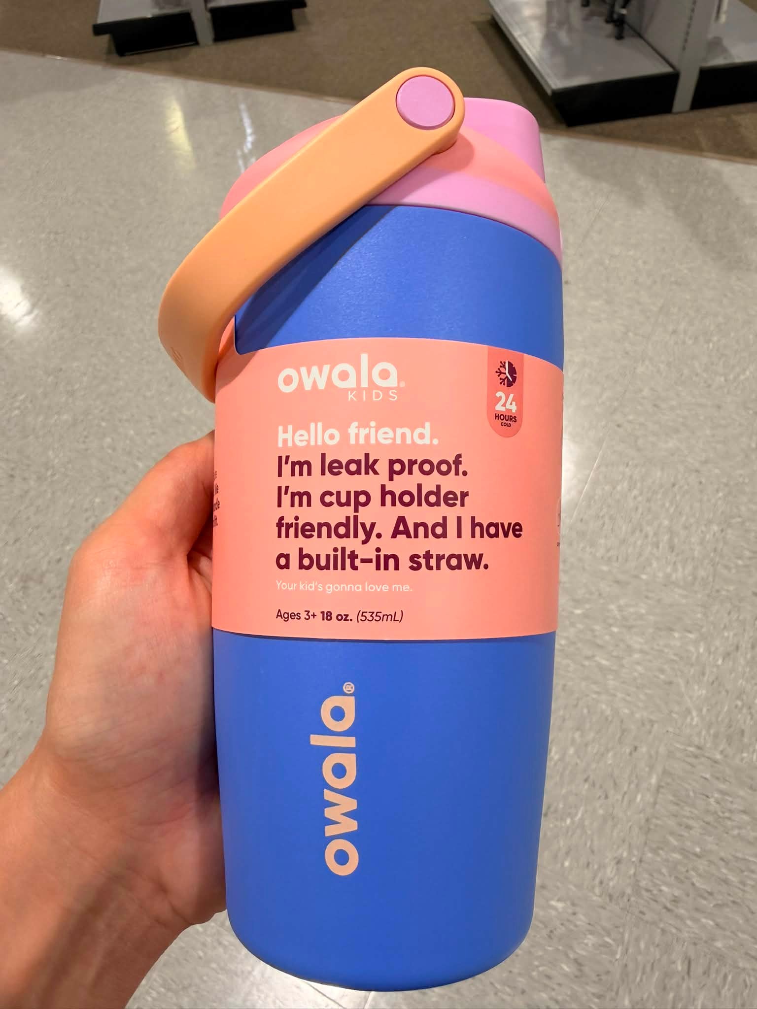 Loving the kid owala sway cups at DSG! สู้ 24 전금을 owala KIDS