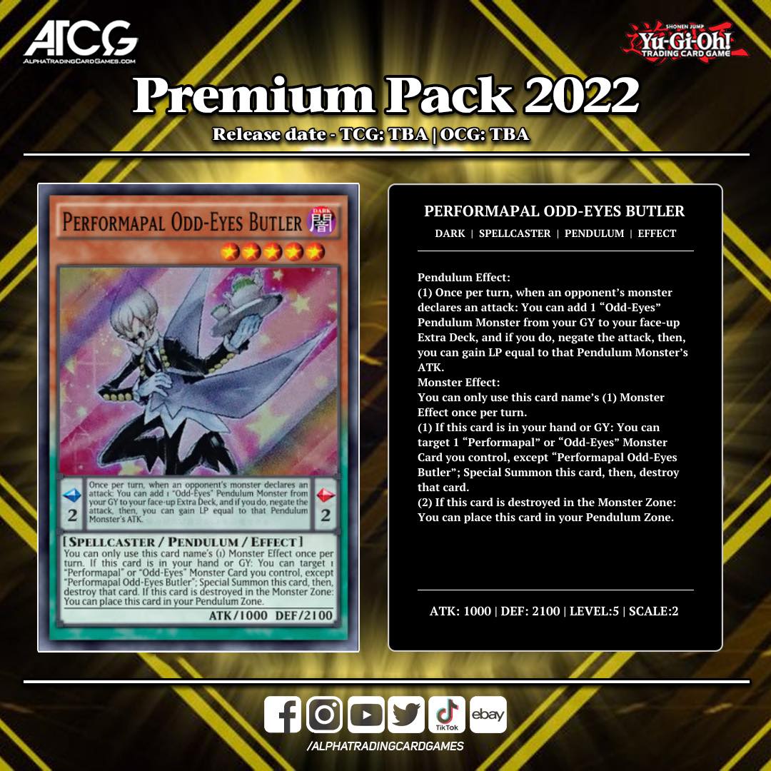 The premium pack 2022 just announced, here we present you the