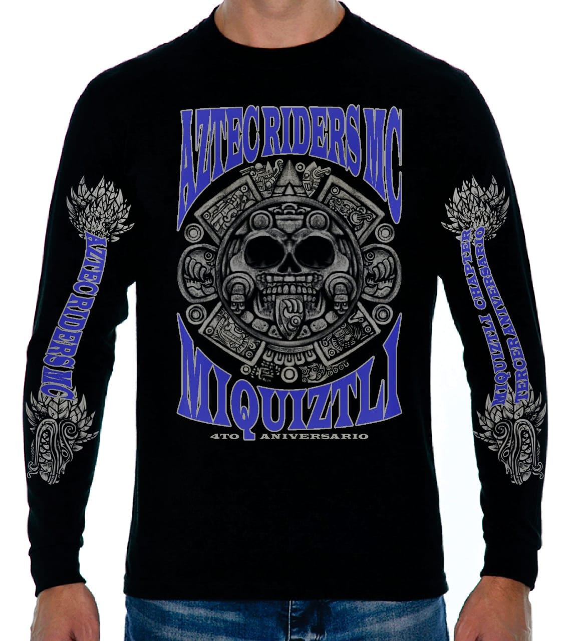 Playera de aniversario Aztec... - Aztec Rider's MC Miquiztli | Facebook