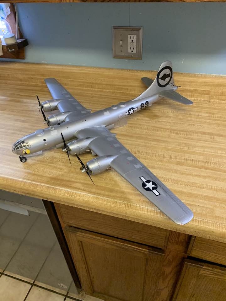 B-29 Superfortress 1/48 scale model by Monogram