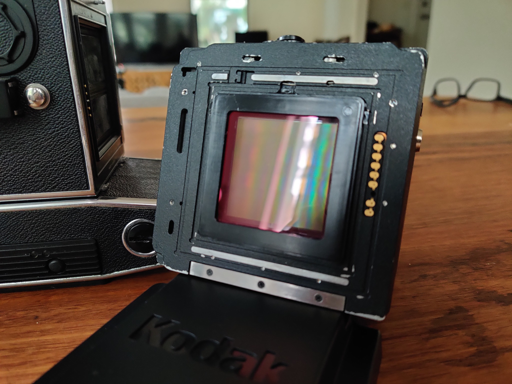 Hasselblad 555ELD with Kodak ProBack Plus 16mp CCD sensor