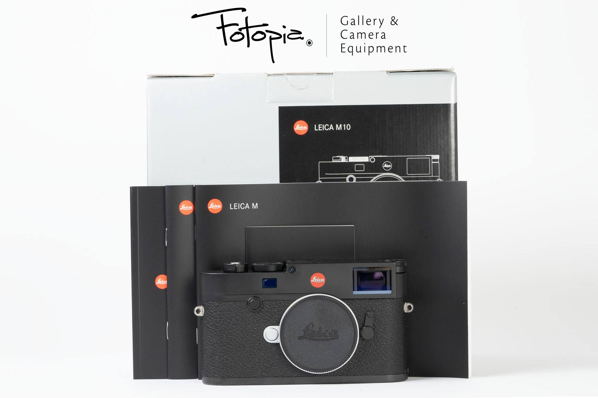 Leica M10 - Black... - Fotopia Gallery & Camera Equipment | Facebook