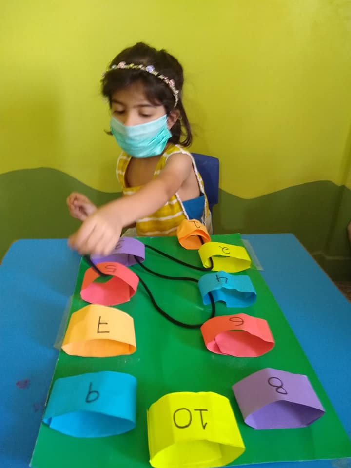 *Threading numbers:* Improve fine... - Angel Montessori