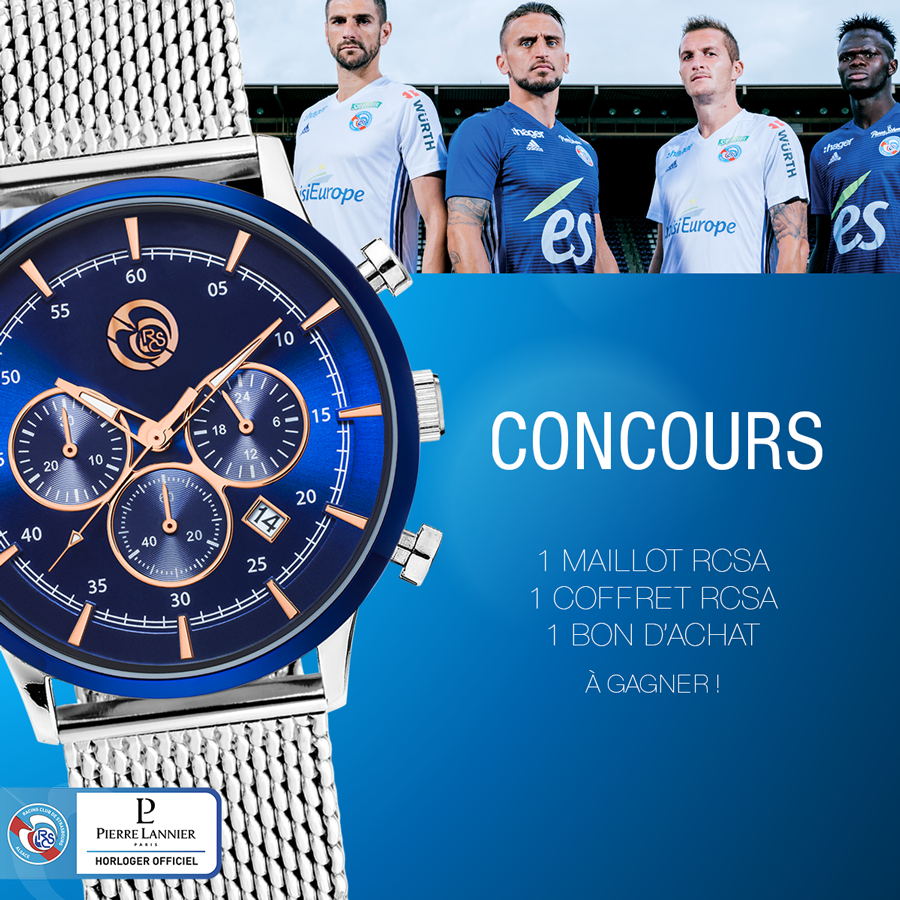 Montre Pierre Lannier Racing Club De Strasbourg