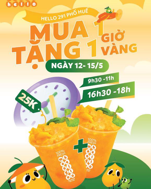 Mango Hello - 🎉 KHAI TRƯƠNG MANGO HELLO PHỐ HUẾ - ƯU ĐÃI... | Facebook