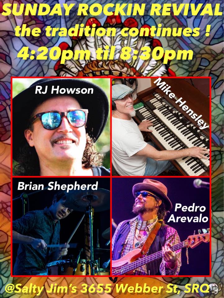 RJ Howson - >>> TODAY Special Show at Salty Jims >>>... | Facebook