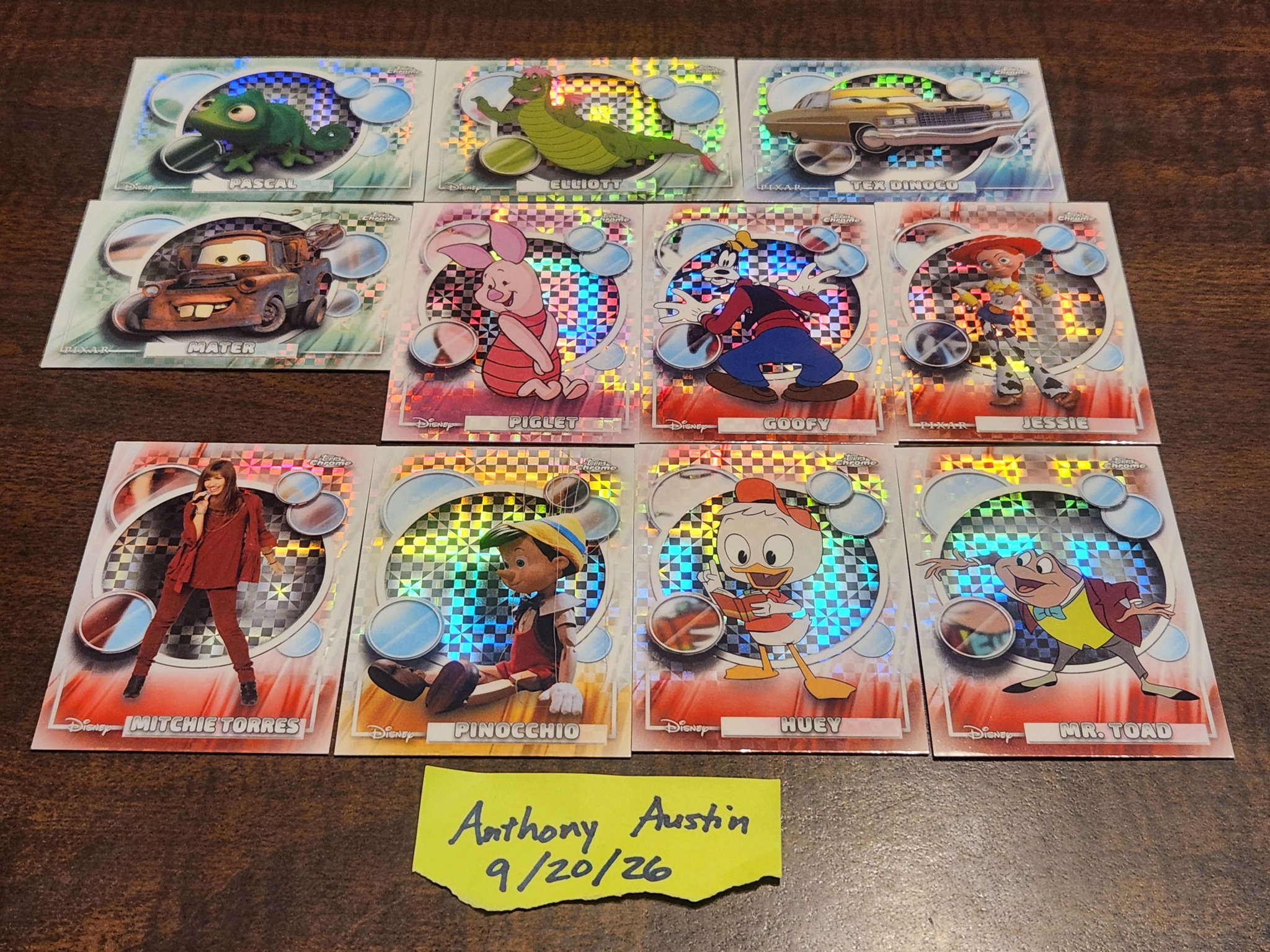 2026 Disney Card Lot for Sale *** # ***(24 total cards) *** You