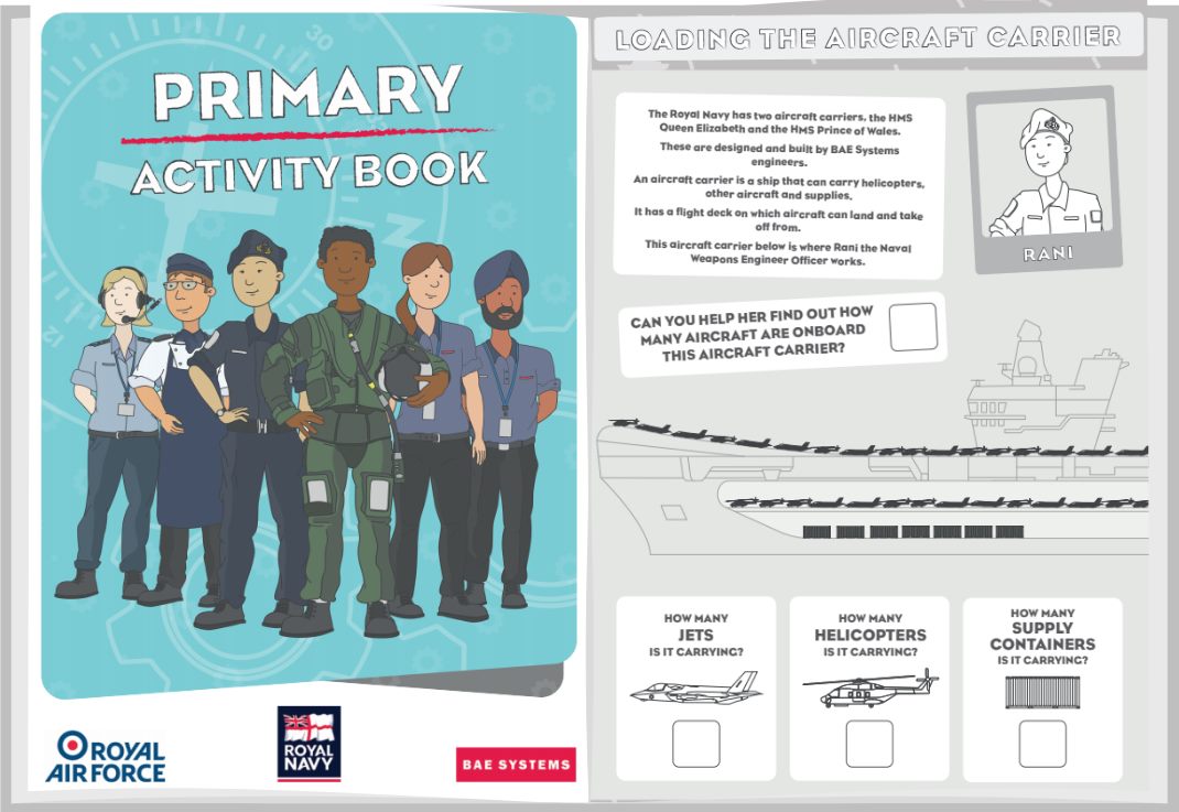 HMS Wildfire - New children’s activity book launched for...