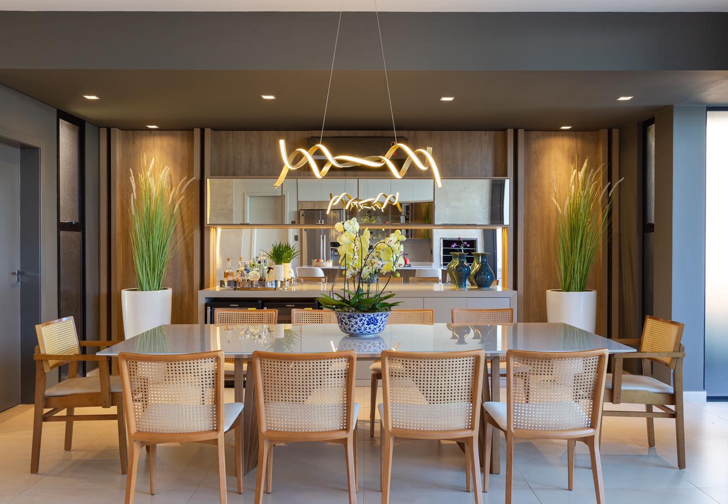 Projeto de Interiores Casa Ecogarden... - Aizelli Arquitetura