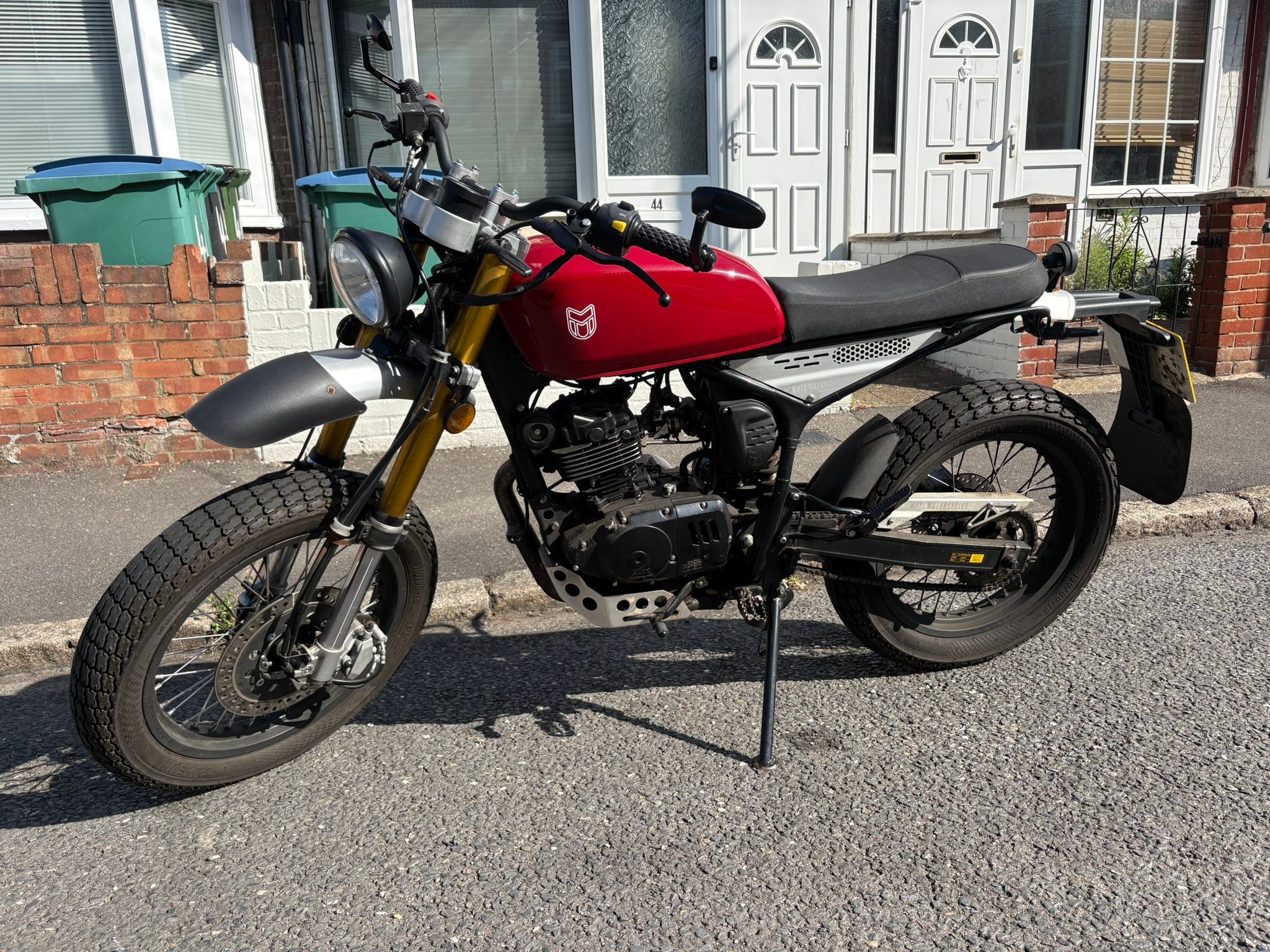 72 plate motorcycle for sale with low mileage