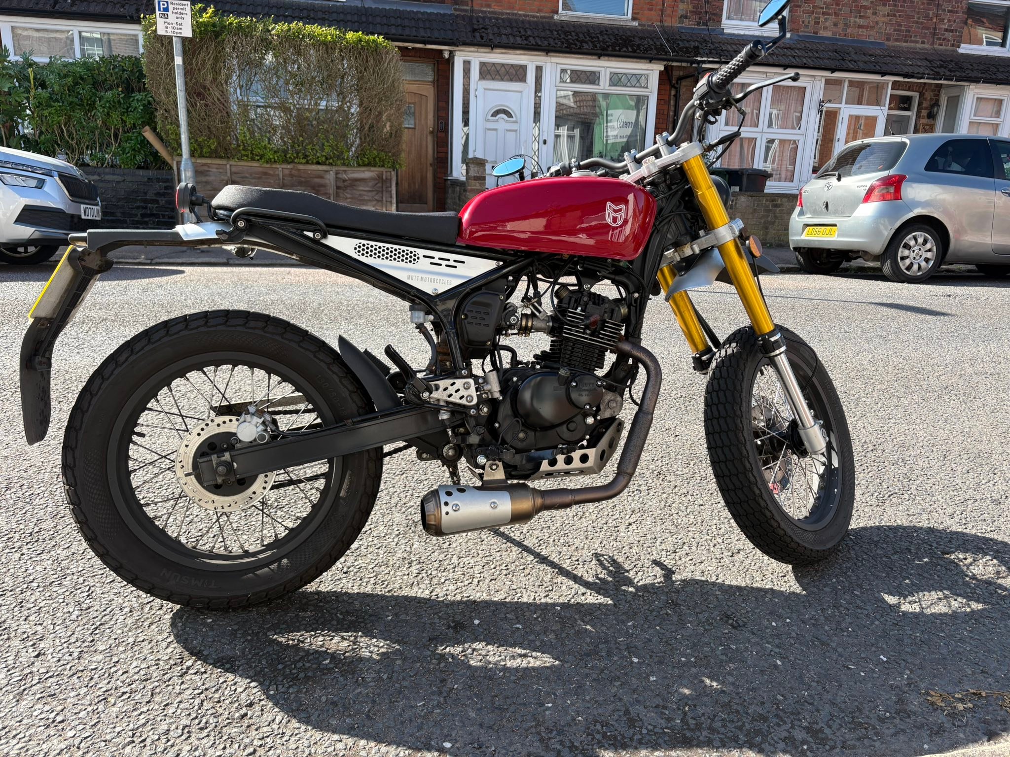 72 plate motorcycle for sale with low mileage