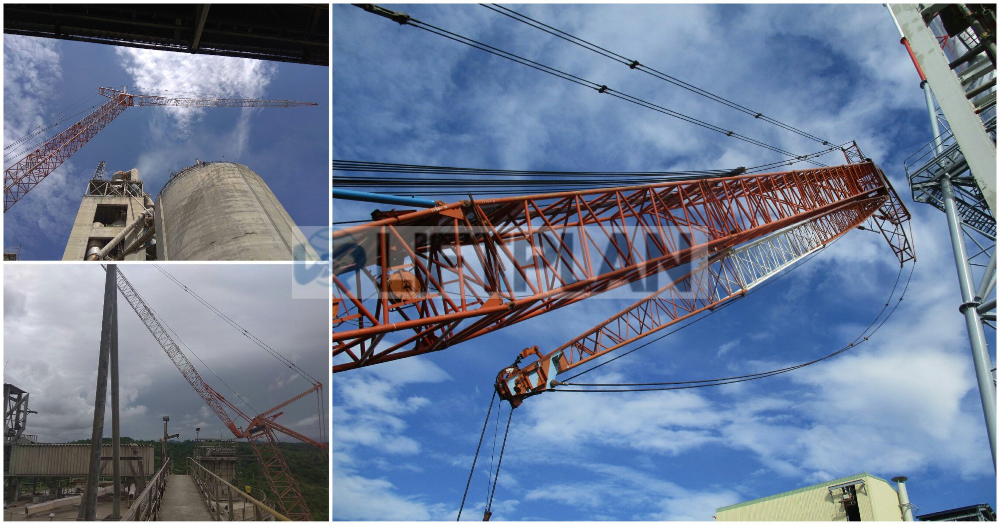 Lift plan H.K. Limited - [工作案例] 神鋼7150裝磡塔式起重機組合(Tower Jib). Kobelco ...