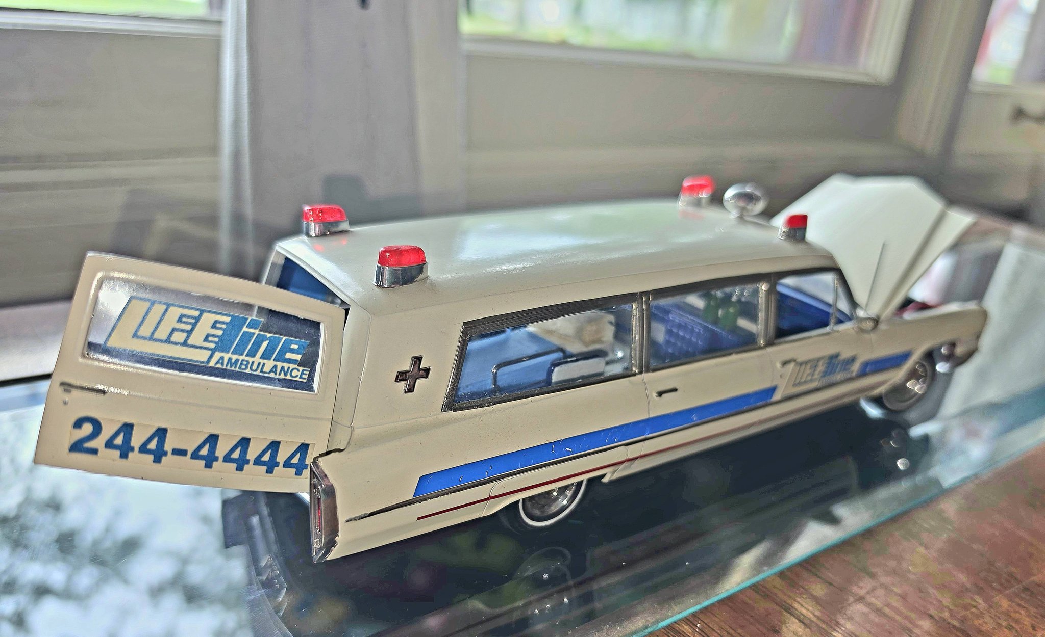 希少！激レア！当時物！JO-HAN FUNNY AMBULANCE Jo Han Caddy ambulance model built in 1960s