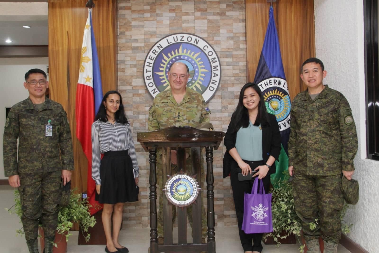 Australia’s Defense Attaché... - Northern Luzon Command, AFP | Facebook