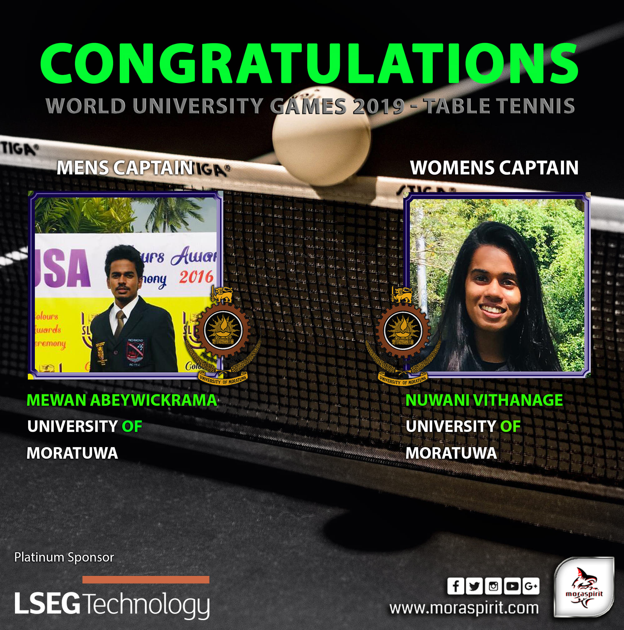 MoraSpirit - Congratulations Mewan Abeywickrama from... | Facebook