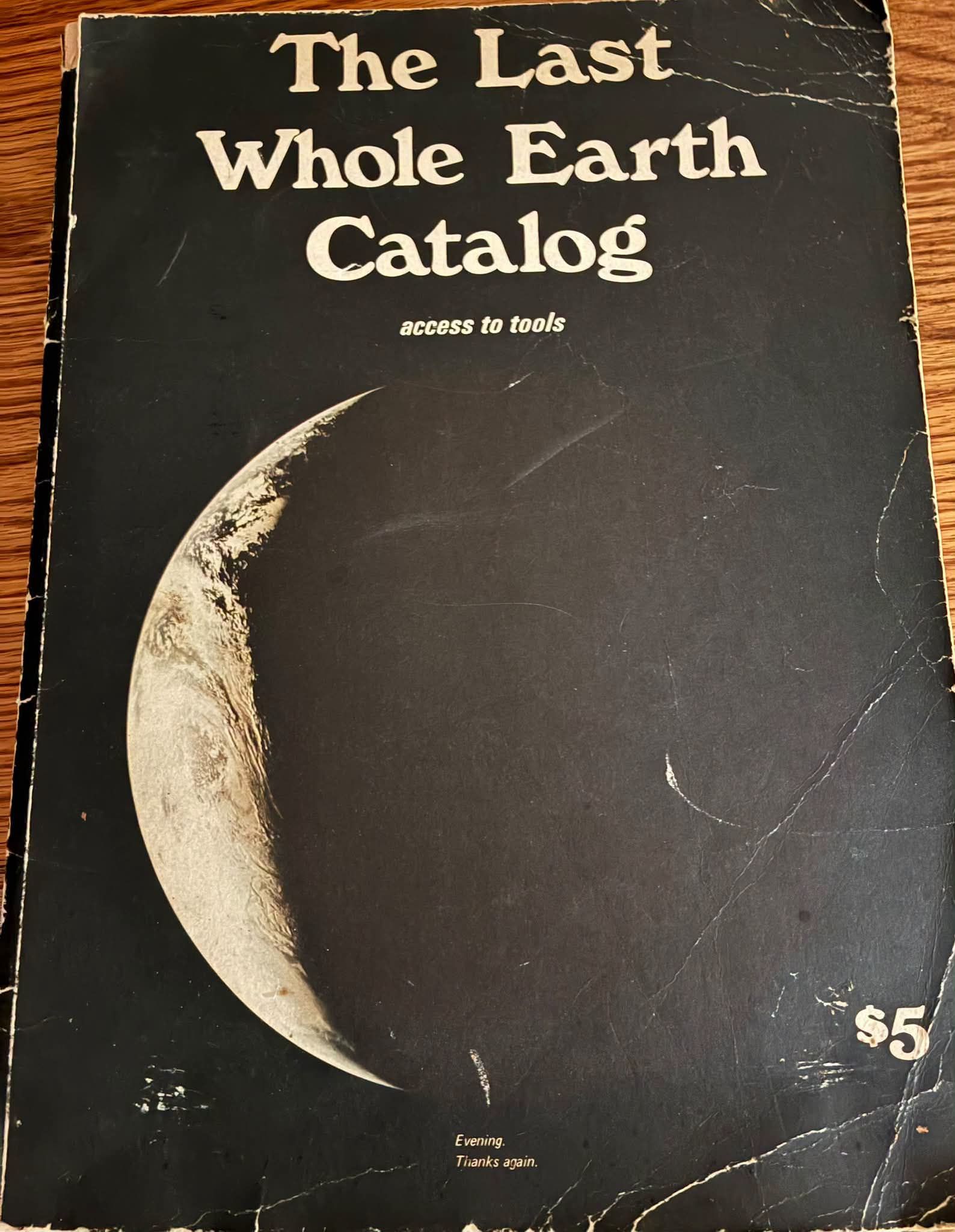 The Last Whole Earth Catalog paperback edition details