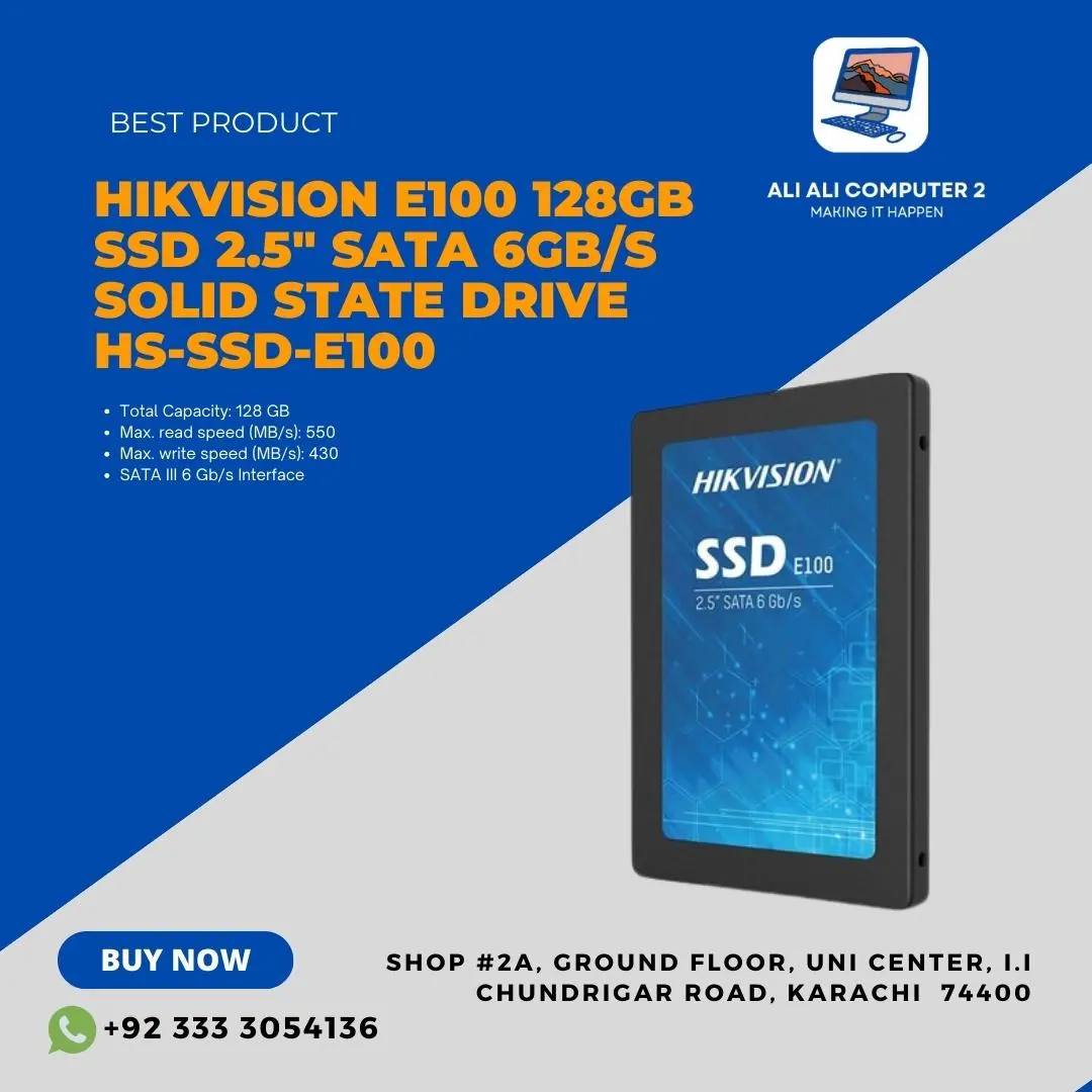 HikVision E100 128GB SSD 2.5