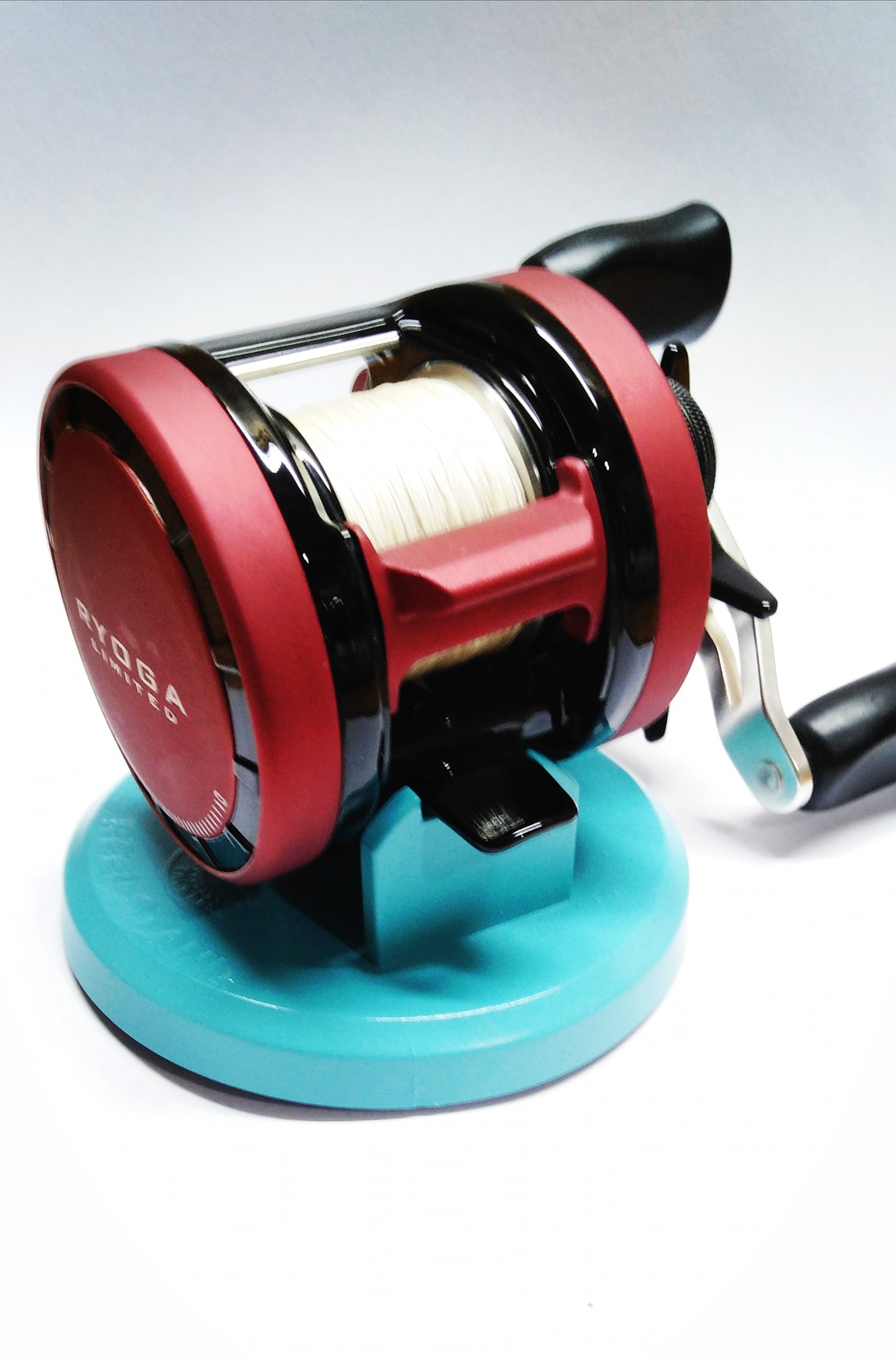 Daiwa ryoga Custom gloss black with red pearl matte finish Done