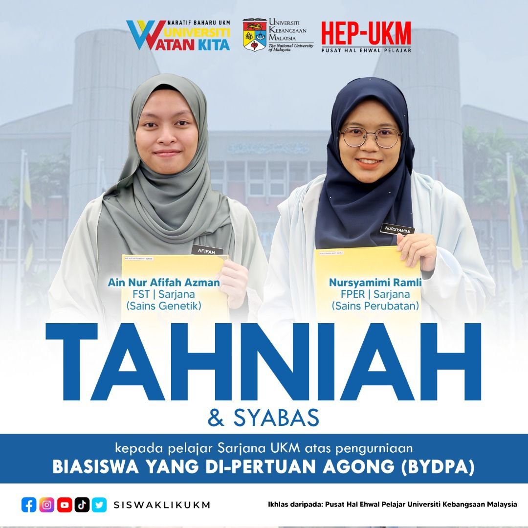 PPBsBt-UKM - Syabas dan Tahniah kepada Syed Muhammad Iqbal...