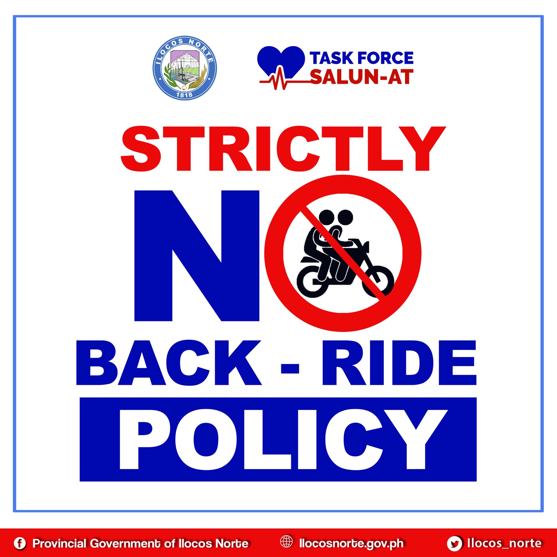 Provincial - Department of Transportation (DOTr) implements “NO BACK ...