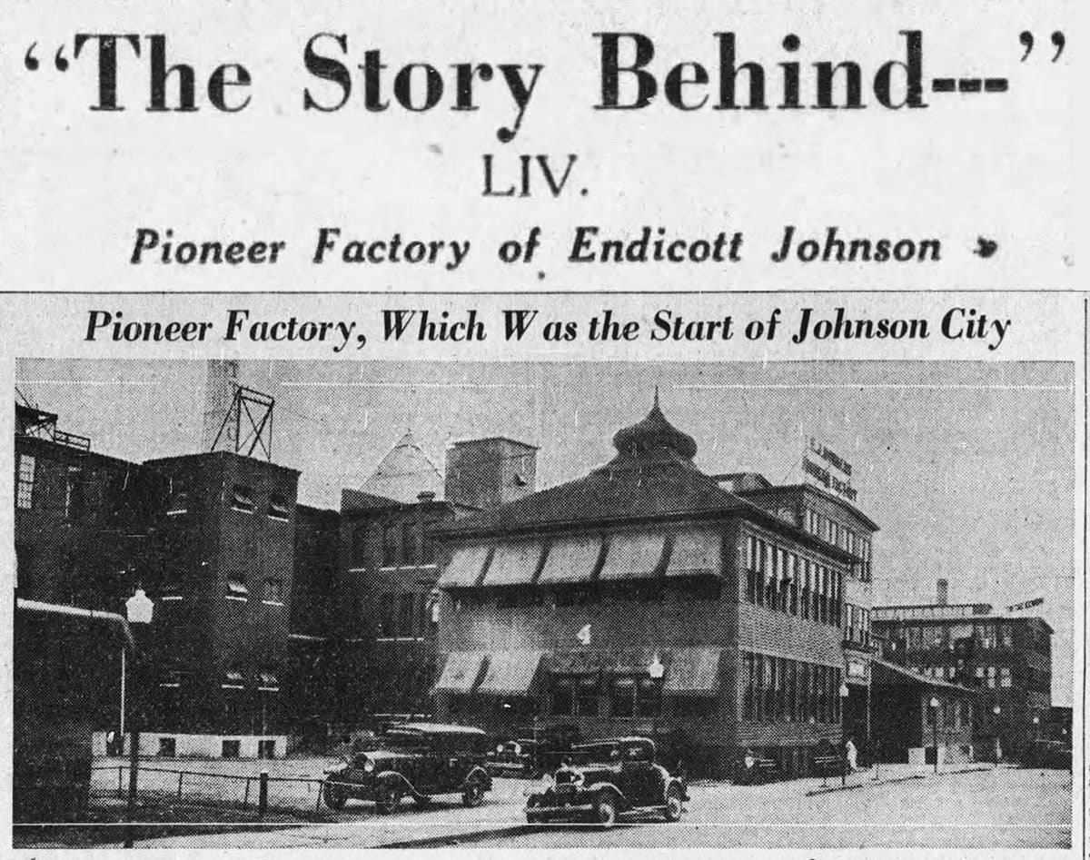 Endicott Johnson factories in Broome County history