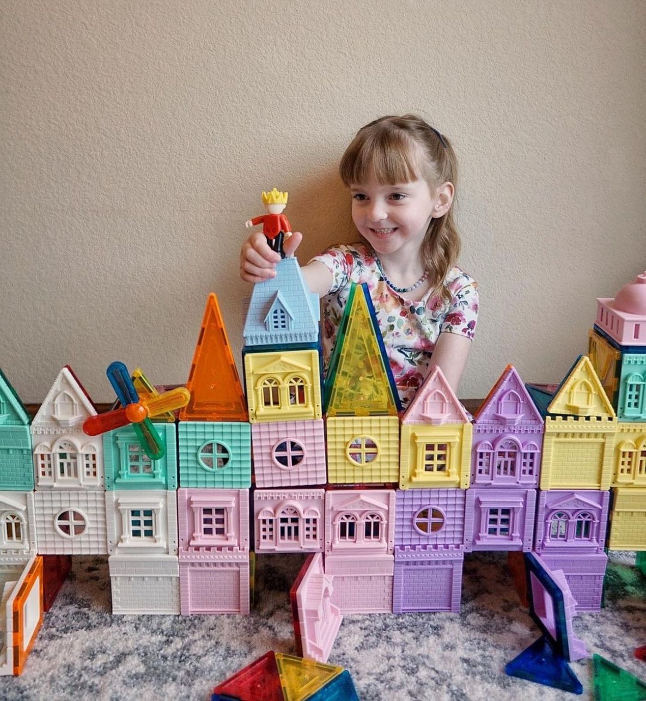 PicassoTiles - Here is a castle for your princess at home... | Facebook
