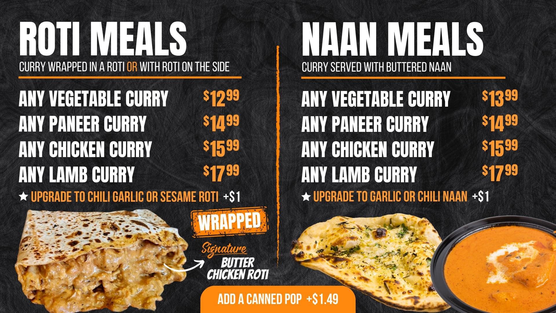 Butter Chicken Roti-Whitby | Whitby ON