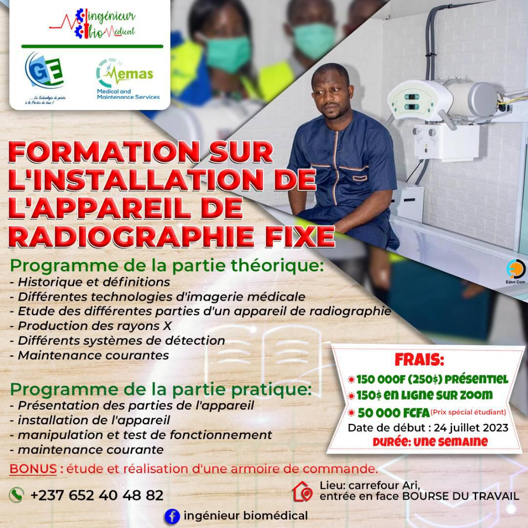 🚨FORMATION PRATIQUE ET CERTIFIANTE... - Ingenieur Biomedical | Facebook