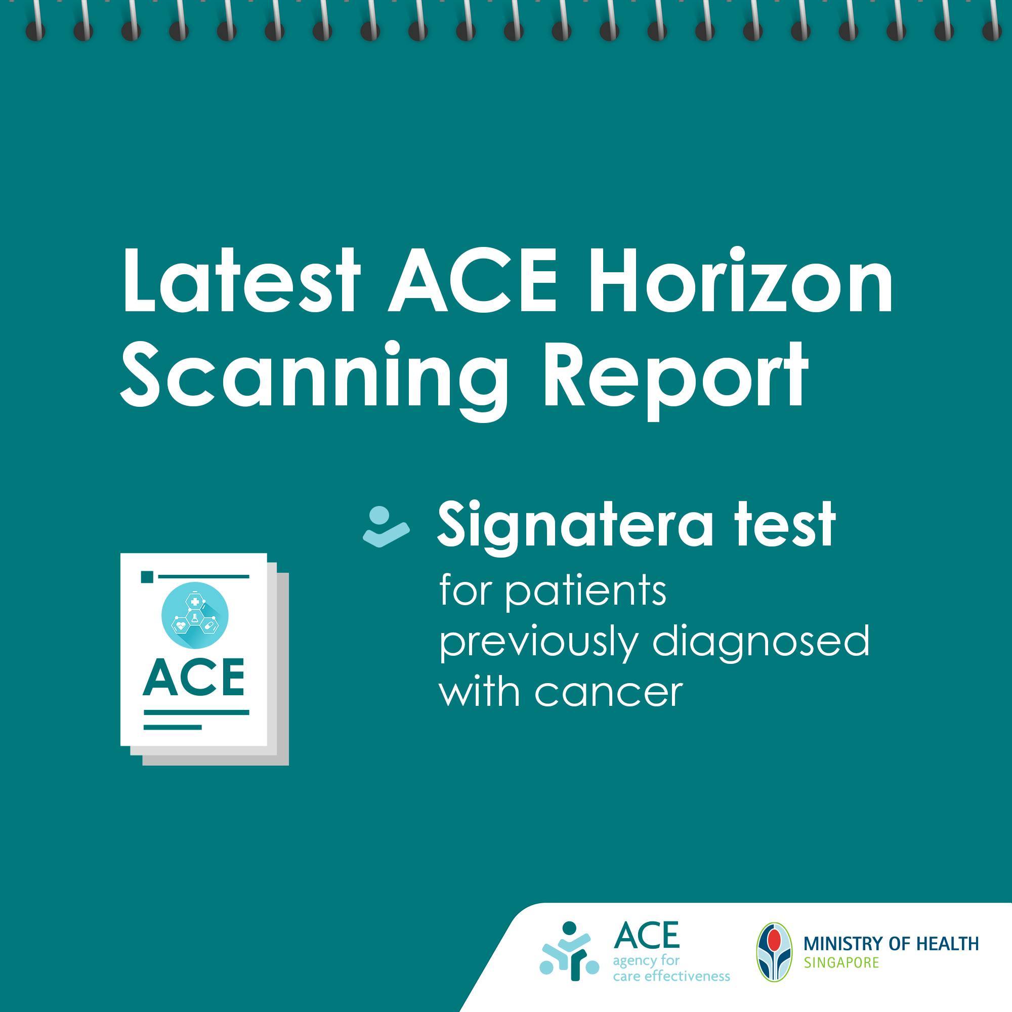 The Signatera test... - Agency for Care Effectiveness - ACE | Facebook