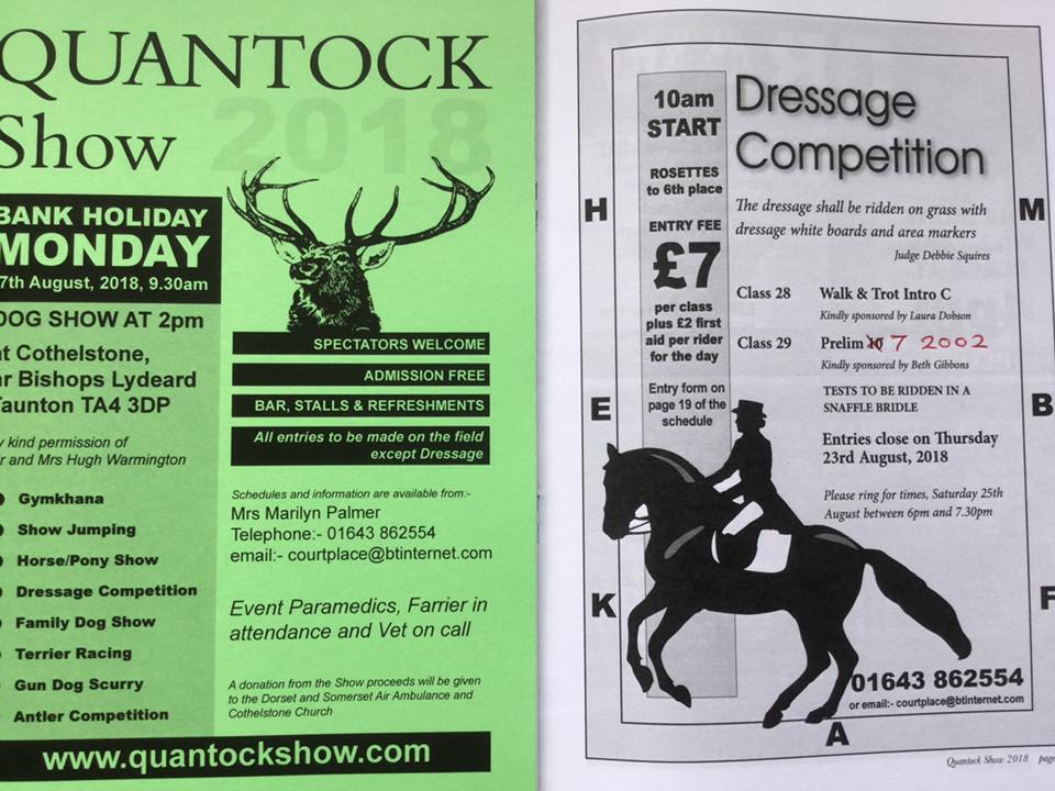 Quantock Show