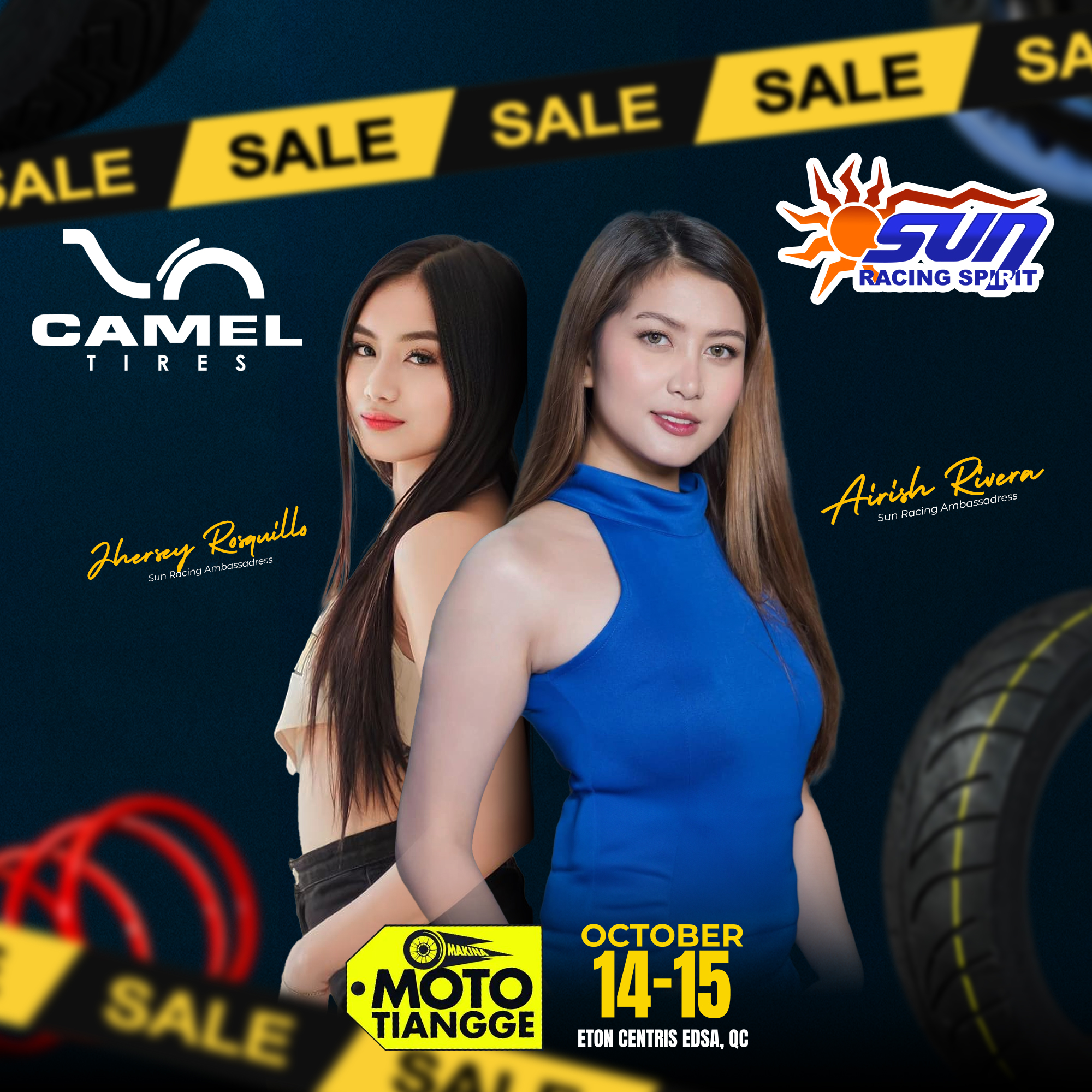 Sun - 4 DAYS TO GO! 🛍️ Visit our booth & Add to Bag your Sun Racing ...