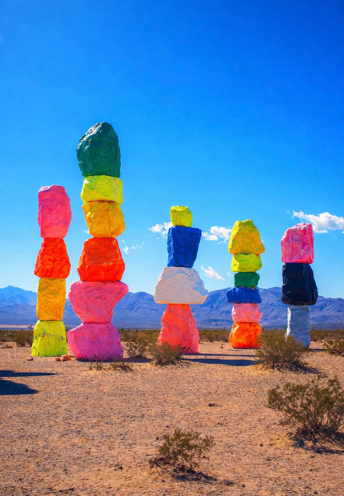 Little Mount Rushmore in Mesquite, Nevada roadside attraction