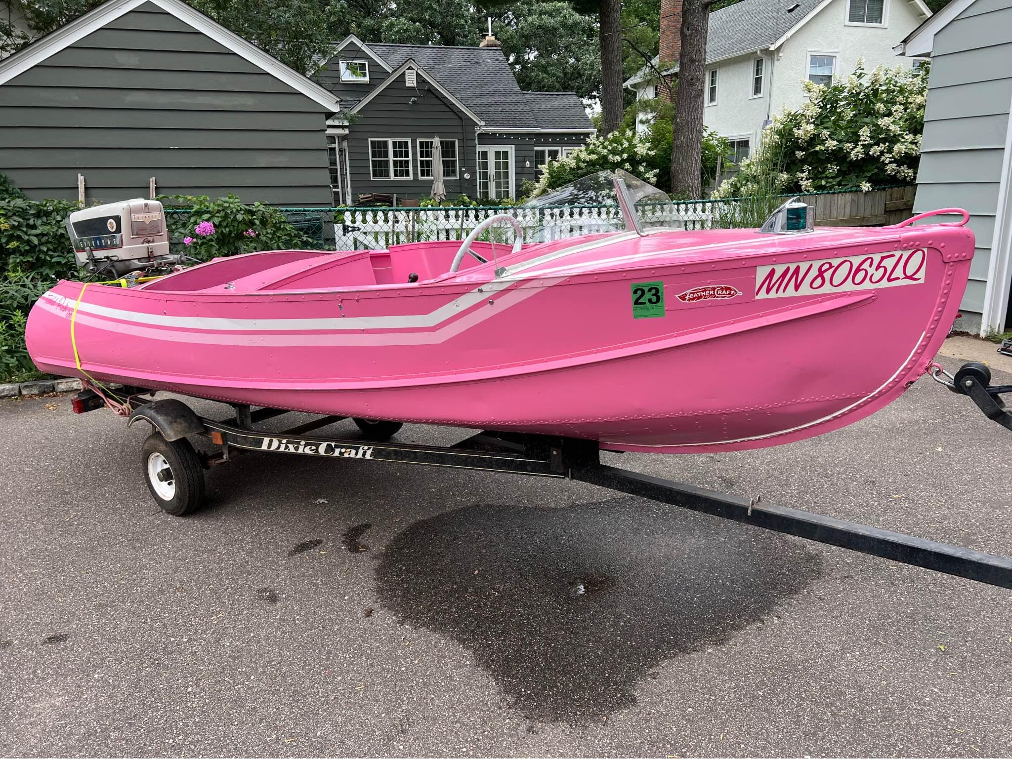 1956 Feathercraft Ranger w/ 35 HP 1958 Evinrude Lark - $3,900 - Boats ...