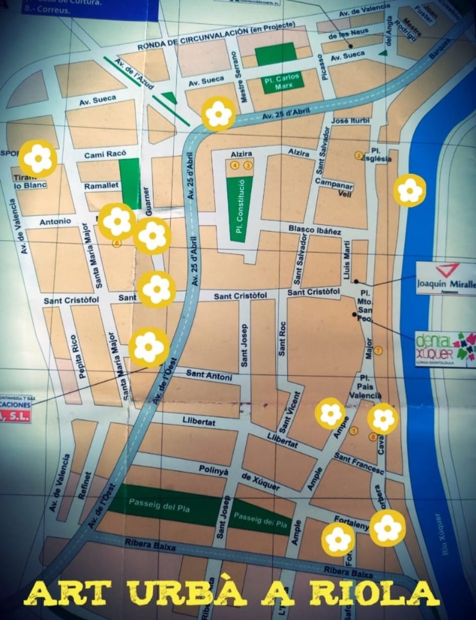 Ajuntament de Riola - 🎨Ruta d'Art urbà a Riola🖼️ Aquesta és, a hores d ...